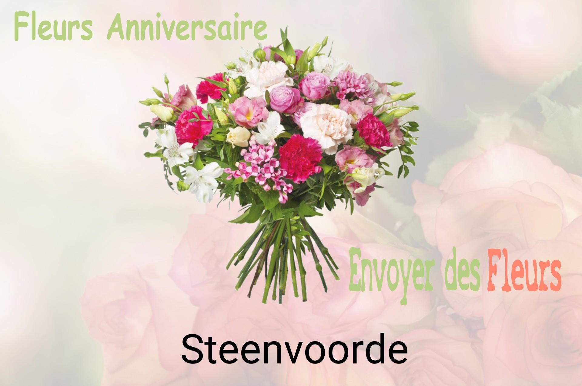 Bouquet de fleurs d’anniversaire livré à Steenvoorde