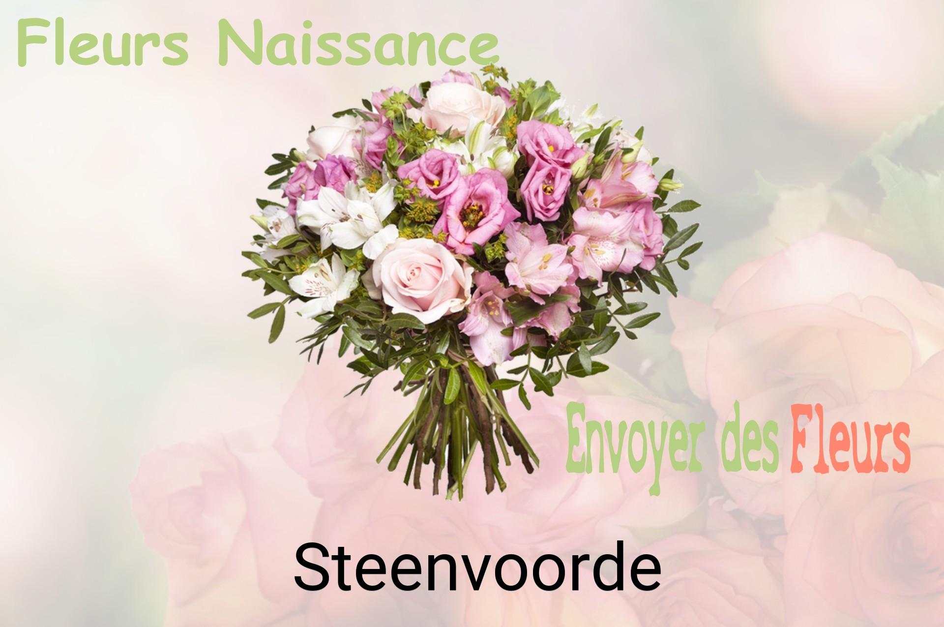 Bouquet de fleurs de naissance livré à Steenvoorde