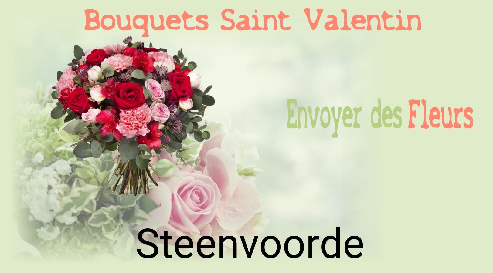 Roses de Saint-Valentin livrées à Steenvoorde